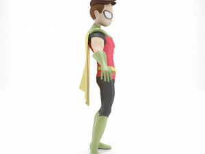 Robin Character Cartoon 3D 모델