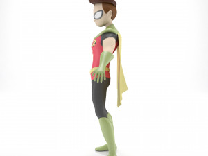Robin Character Cartoon 3D 모델
