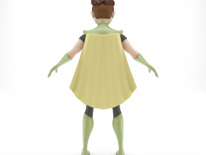 Robin Character Cartoon 3D 모델
