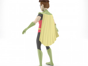 Robin Character Cartoon 3D 모델