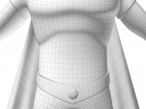 Personaggio dei cartoni animati di Robin Modello 3D