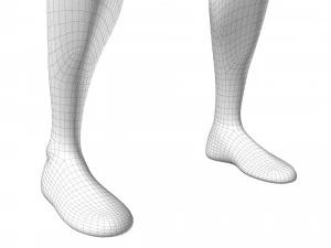 Personaggio dei cartoni animati di Robin Modello 3D