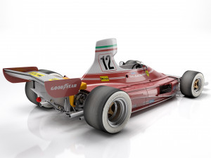 Ferrari F1 312T 1975 3D Model