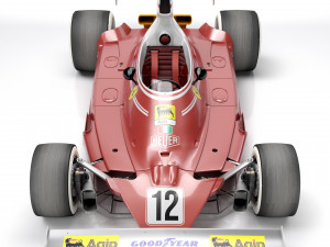 Ferrari F1 312T 1975 3D Model