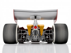 Ferrari F1 312T 1975 3D Model