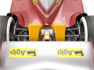 Ferrari F1 312T 1975 3D Model