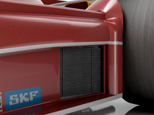 Ferrari F1 312T 1975 3D Model
