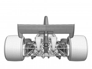 Ferrari F1 312T 1975 3D Model