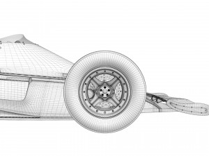 Ferrari F1 312T 1975 3D Model