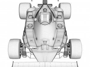 Ferrari F1 312T 1975 3D Model