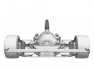 Ferrari F1 312T 1975 3D Model