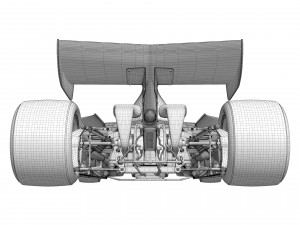 Ferrari F1 312T 1975 3D Model