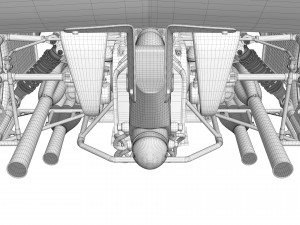Ferrari F1 312T 1975 3D Model