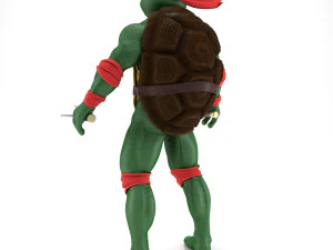 Raffaello delle Tartarughe Ninja delle TMNT Modello 3D