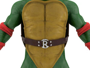 Raffaello delle Tartarughe Ninja delle TMNT Modello 3D
