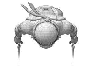 Raffaello delle Tartarughe Ninja delle TMNT Modello 3D