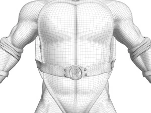 Raffaello delle Tartarughe Ninja delle TMNT Modello 3D