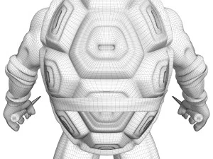 Raffaello delle Tartarughe Ninja delle TMNT Modello 3D