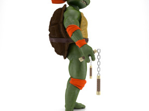 TMNT Ninja Turtles Michelangelo 3Dモデル