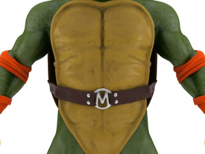 TMNT Ninja Turtles Michelangelo 3Dモデル