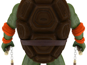 TMNT Ninja Turtles Michelangelo 3Dモデル