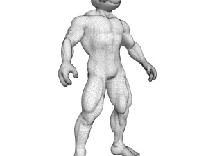 TMNT Ninja Turtles Michelangelo 3D Model