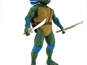TMNT Ninja Turtles Leonardo Modelo 3D