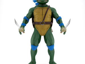 TMNT Ninja Turtles Leonardo 3D Model