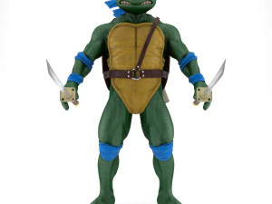 TMNT Ninja Turtles Leonardo 3D Model