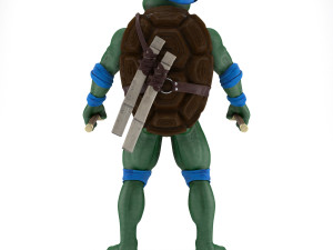 TMNT Ninja Turtles Leonardo 3D Model