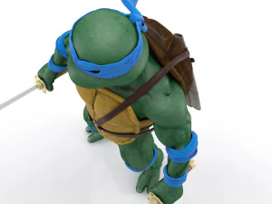 TMNT Ninja Turtles Leonardo 3D Model
