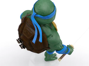 TMNT Ninja Turtles Leonardo 3D Model