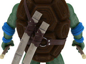 TMNT Ninja Turtles Leonardo 3D Model