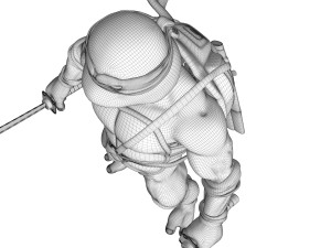 TMNT Ninja Turtles Leonardo 3D Model