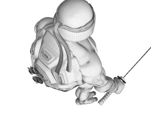 TMNT Ninja Turtles Leonardo 3D Model