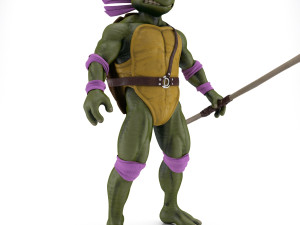TMNT Ninja Turtles Donatello Modelo 3D