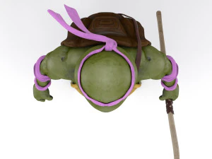 TMNT Ninja Turtles Donatello 3D Model