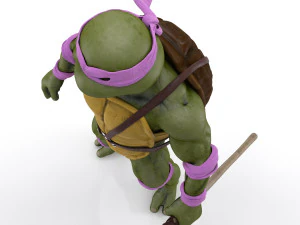 TMNT Ninja Turtles Donatello 3D Model