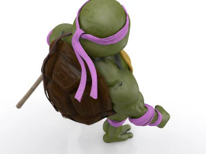 TMNT Ninja Turtles Donatello 3D Model