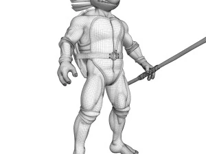 TMNT Ninja Turtles Donatello 3D Model