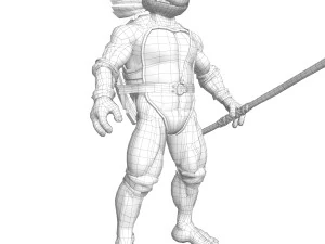 TMNT Ninja Turtles Donatello 3D Model