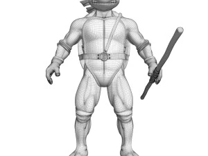 TMNT Ninja Turtles Donatello 3D Model