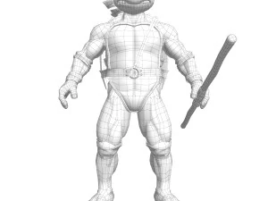 TMNT Ninja Turtles Donatello 3D Model