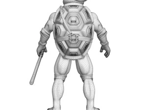 TMNT Ninja Turtles Donatello 3D Model