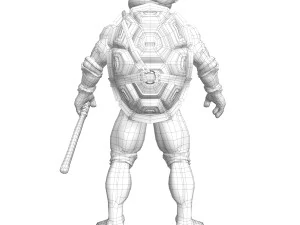 TMNT Ninja Turtles Donatello 3D Model