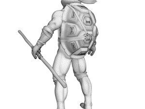 TMNT Ninja Turtles Donatello 3D Model