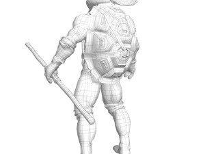 TMNT Ninja Turtles Donatello 3D Model