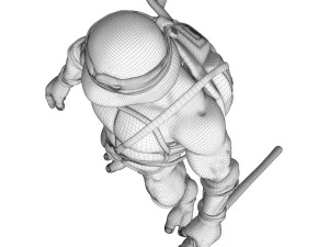 TMNT Ninja Turtles Donatello 3D Model