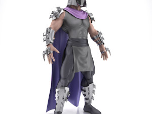 TMNT Shredder Modelo 3D