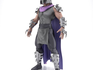 TMNT Shredder 3D मॉडल